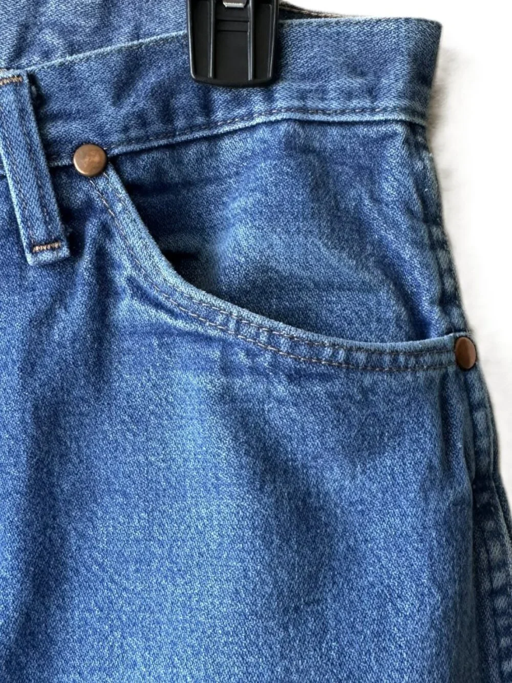 Vintage Y2K Wrangler 13MWZ Cowboy Cut Jeans 34x34 100% Cotton Western Rodeo